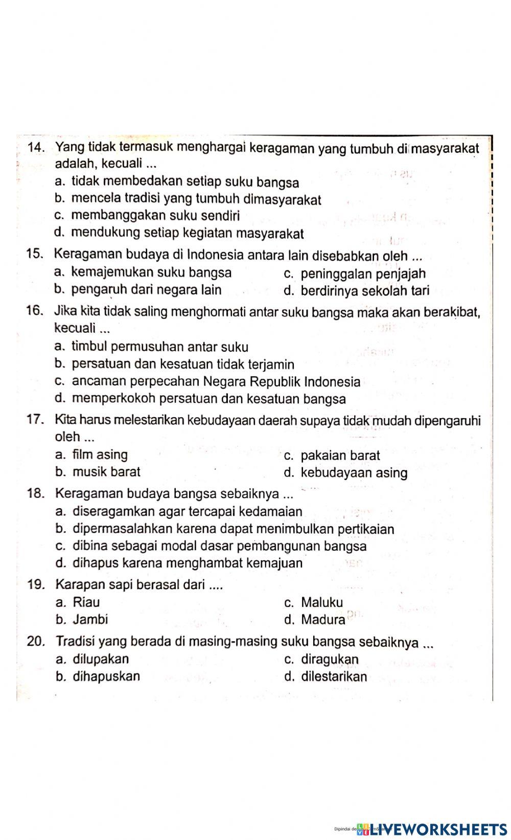 Uji kompetensi K5T8S3PPKN