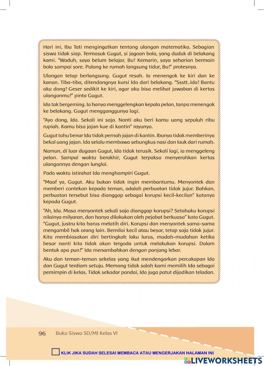 Tema 7 Sub Tema 2 Pembelajaran 5