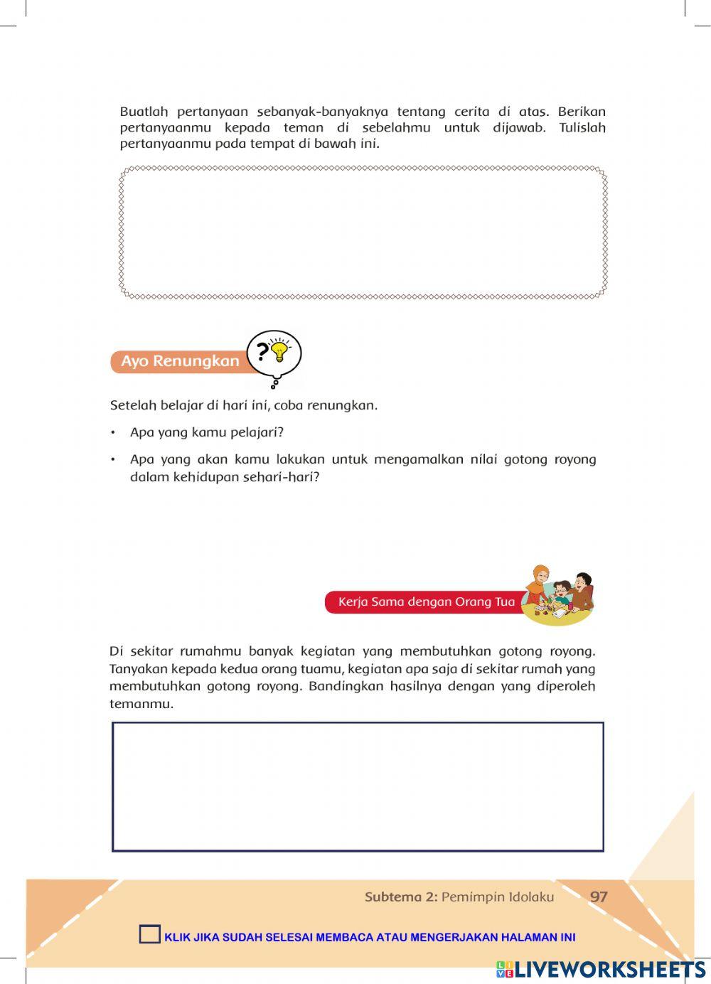 Tema 7 Sub Tema 2 Pembelajaran 5