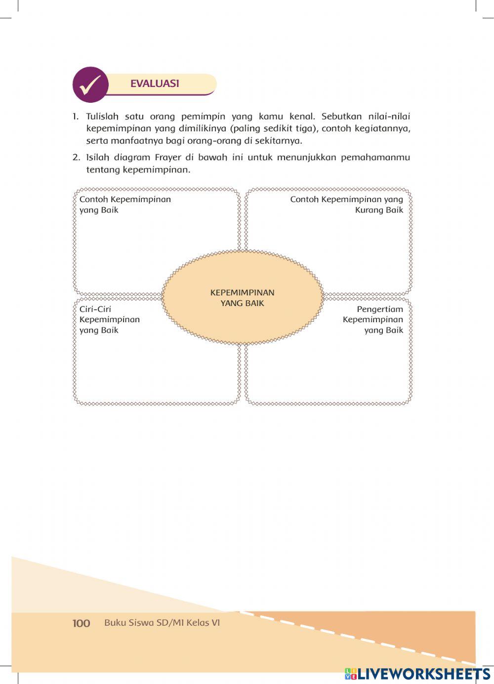 Tema 7 Sub Tema 2 Pembelajaran 6