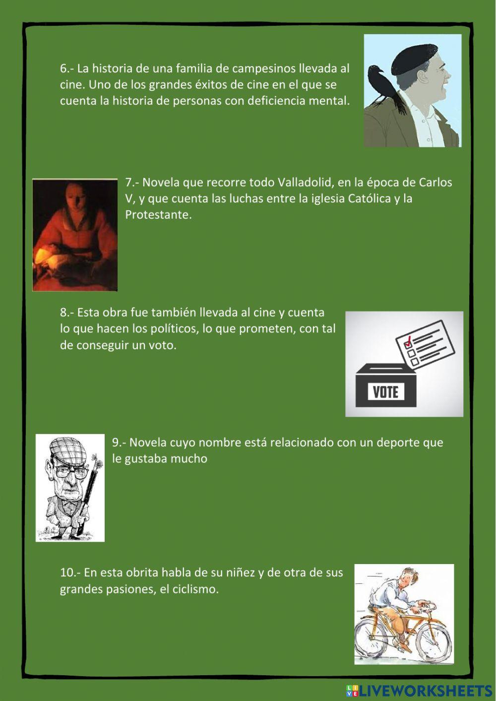 Novelas miguel delibes