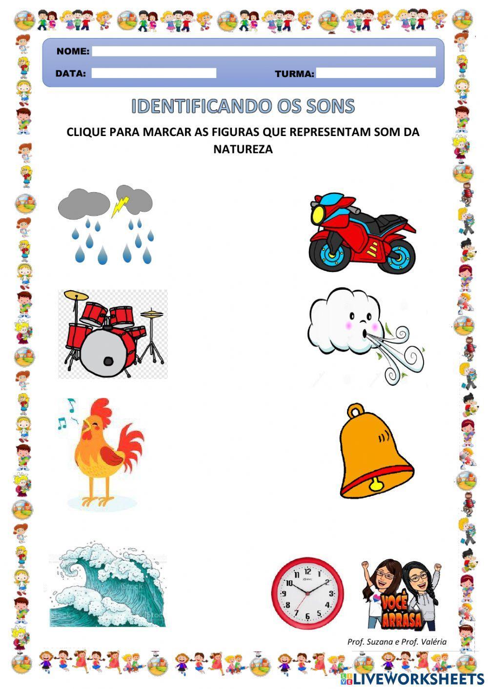 Identificando os Sons