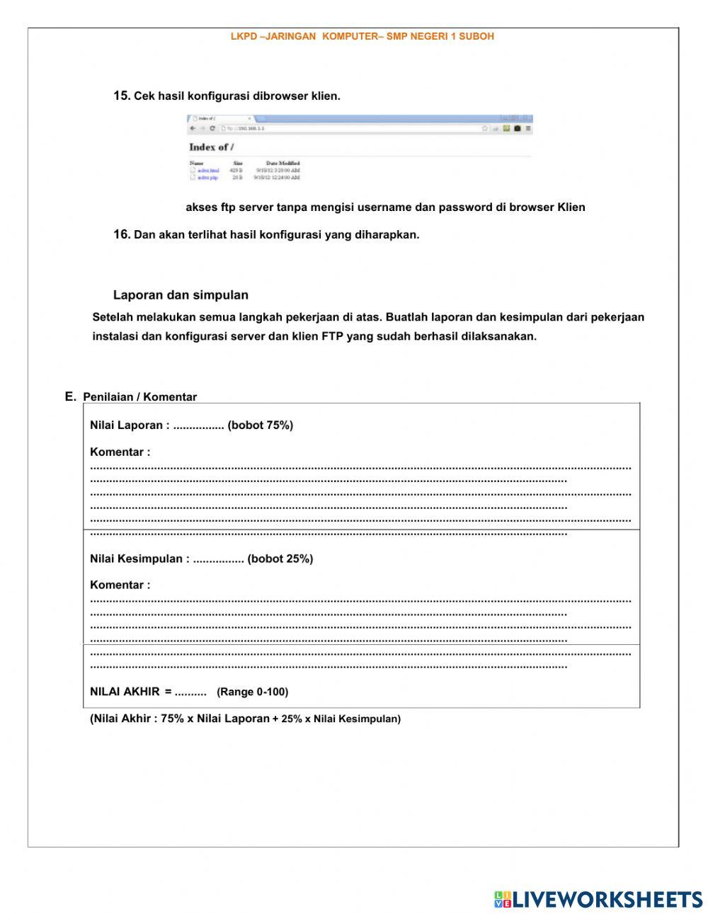 Lkpd jaringan komputer