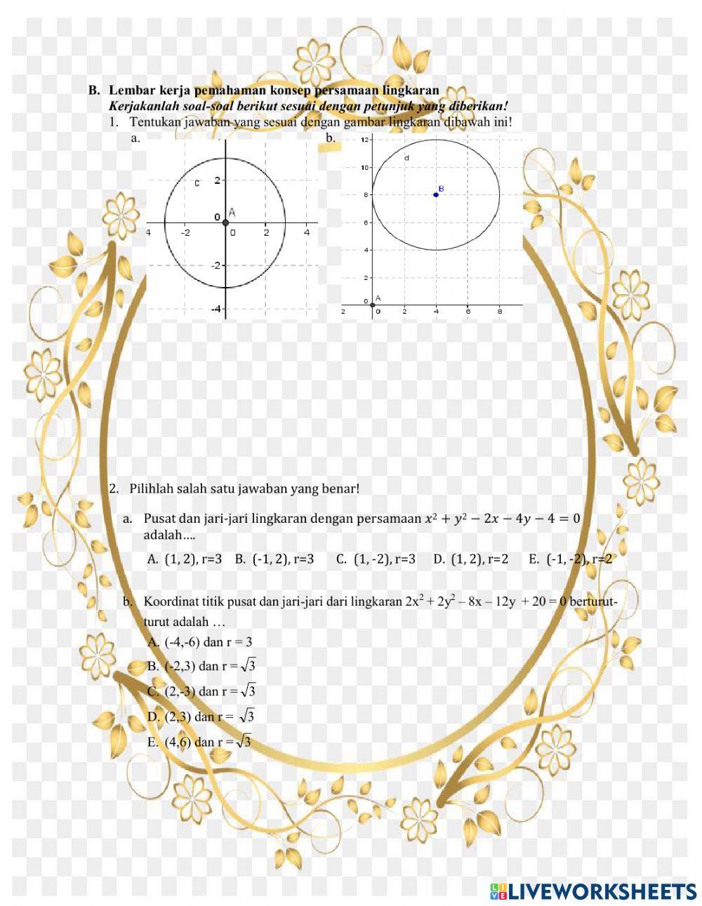 ELKPD Persamaan Lingkaran