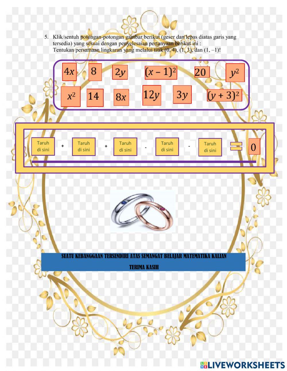 ELKPD Persamaan Lingkaran