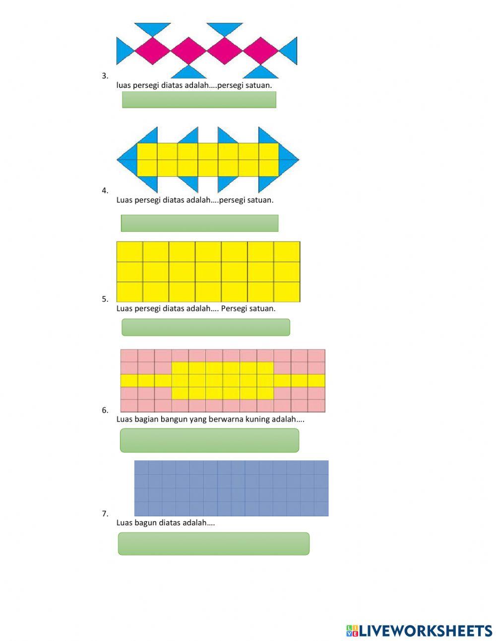 LKPD Menghitung luas permukaan bidang