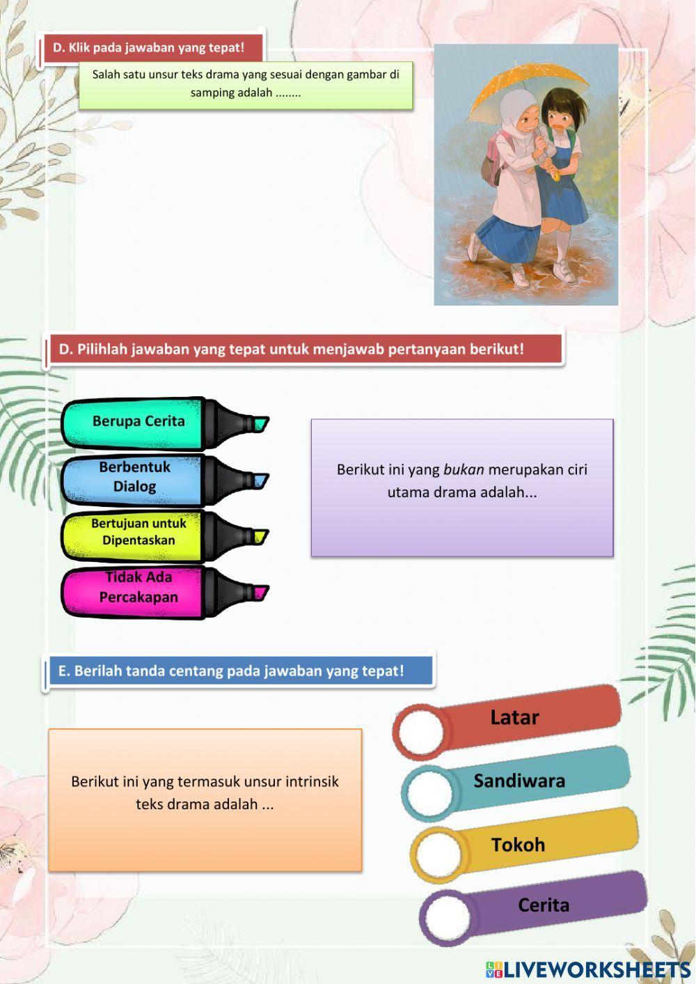 LKPD Teks Drama