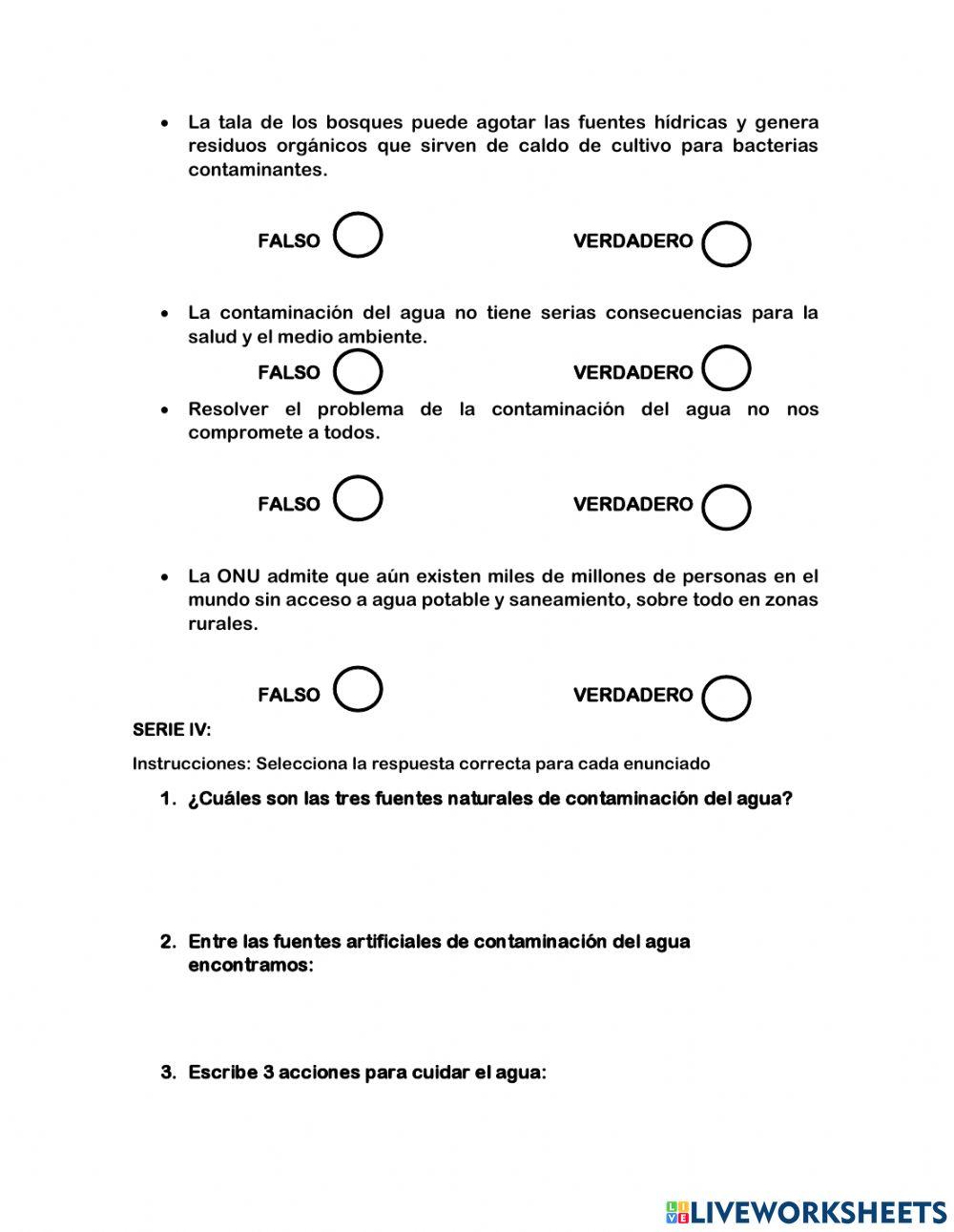 Contaminación Hidrica