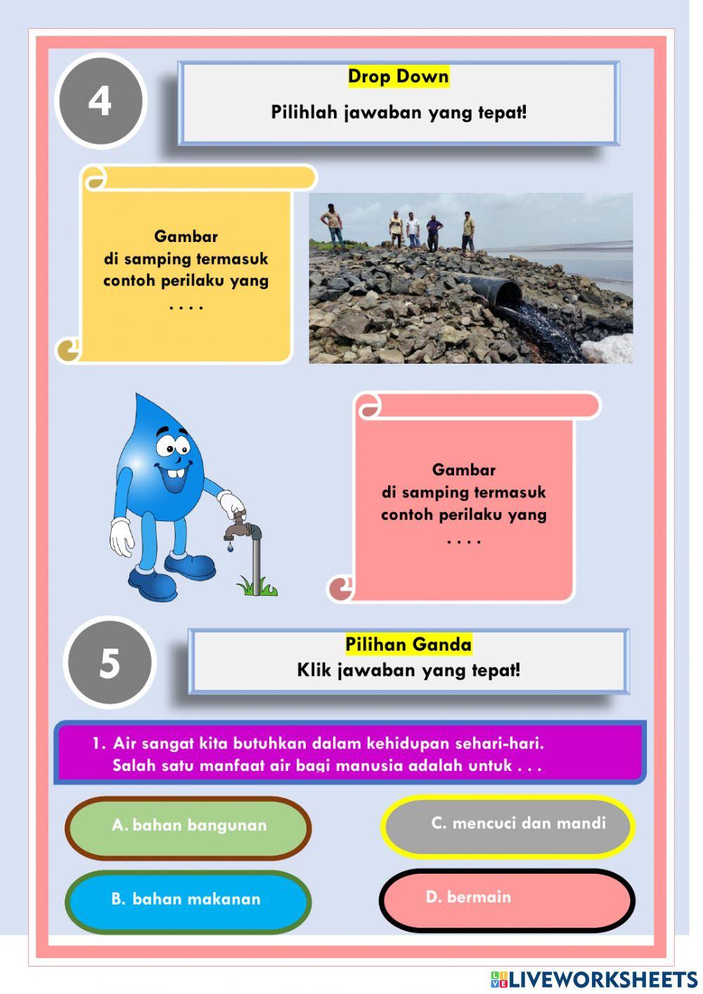 Manfaat Air bagi Makhluk Hidup