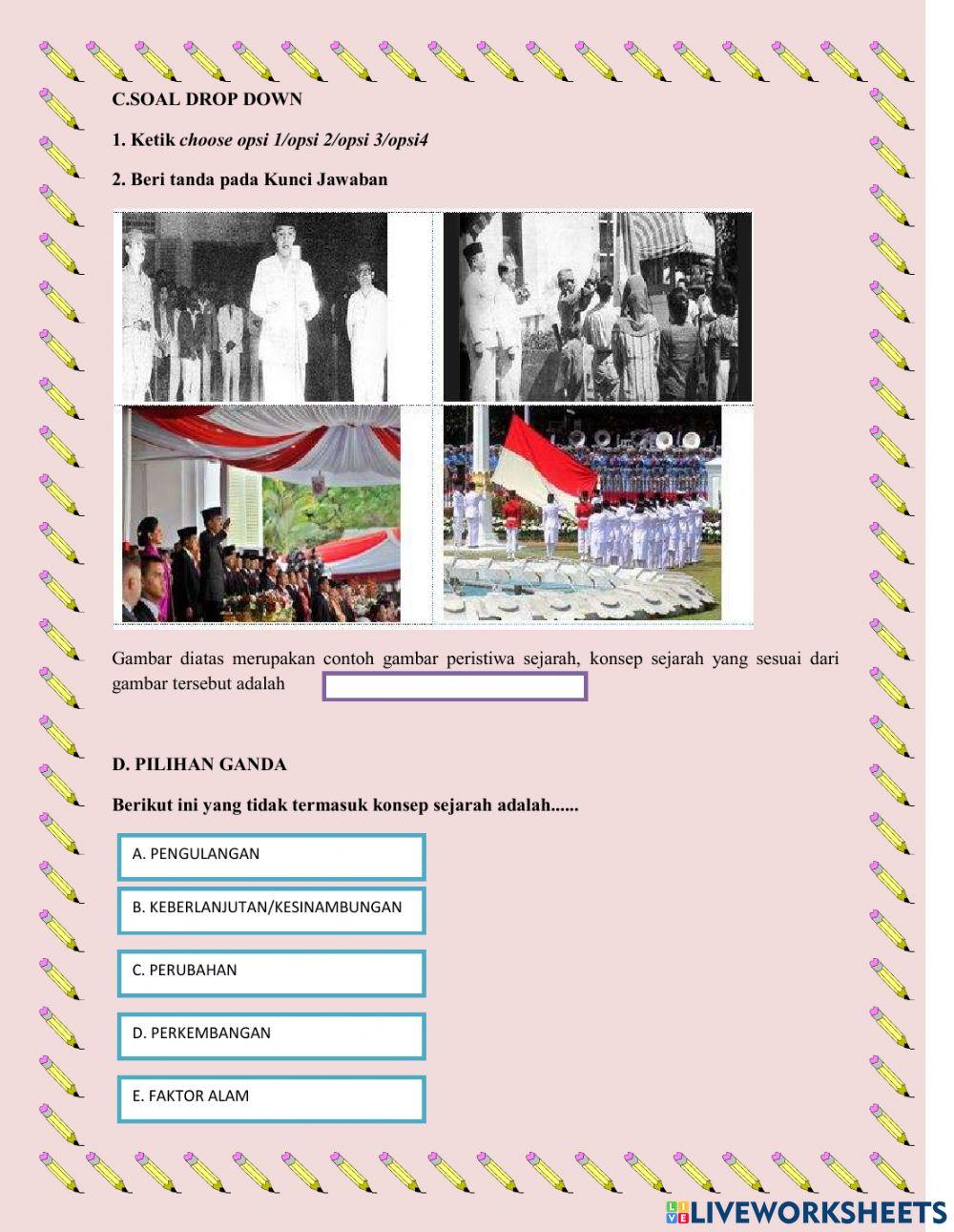 E-lkpd sejarah indonesia