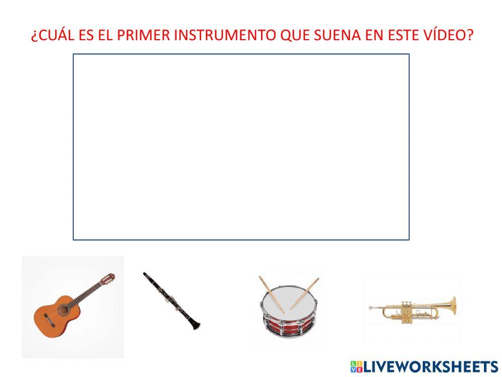 Instrumentos musicales