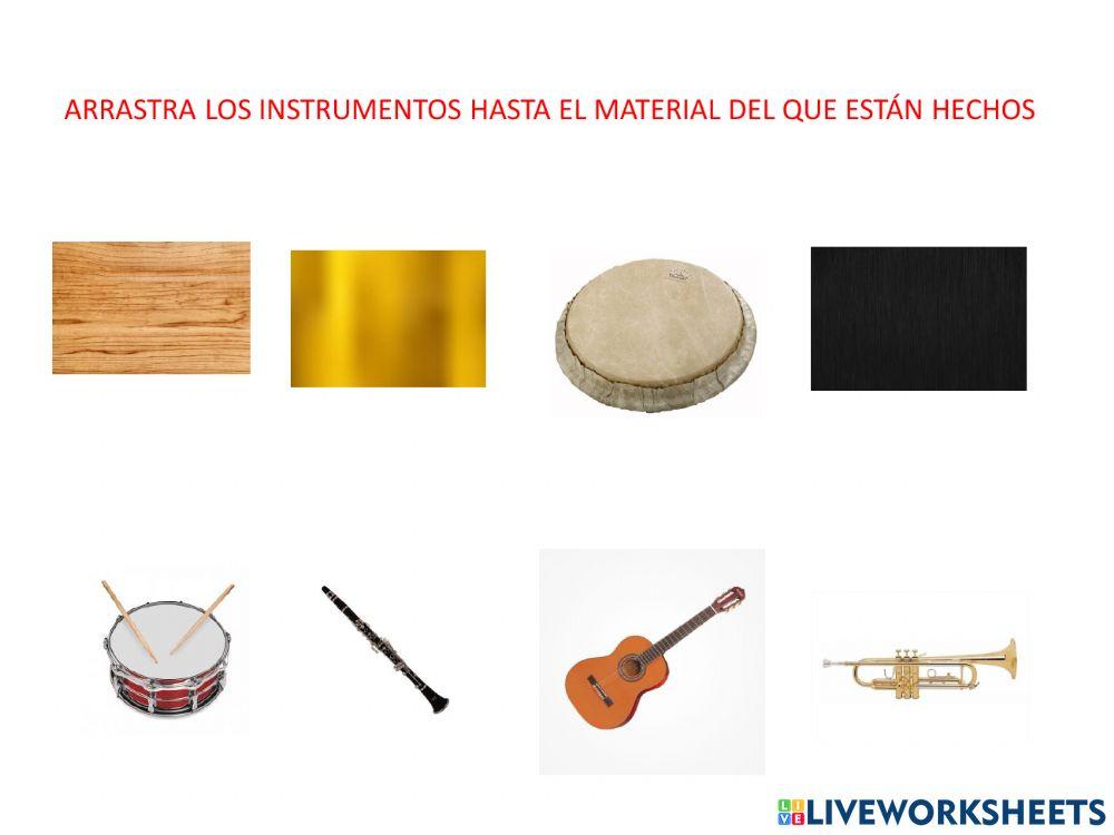 Instrumentos musicales