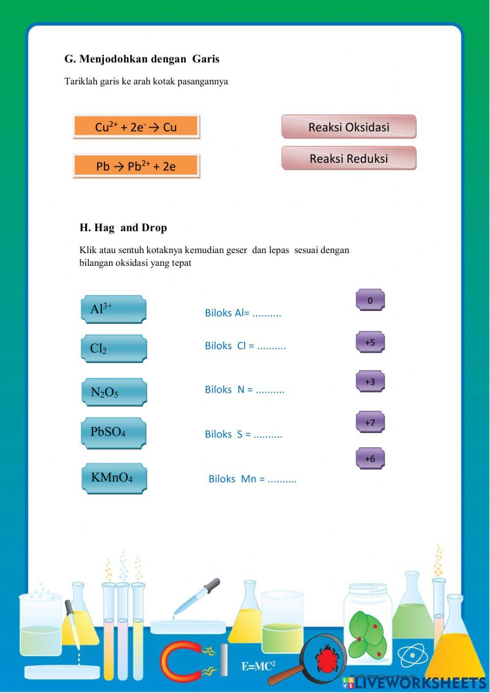 Reaksi Reduksi dan Oksidasi
