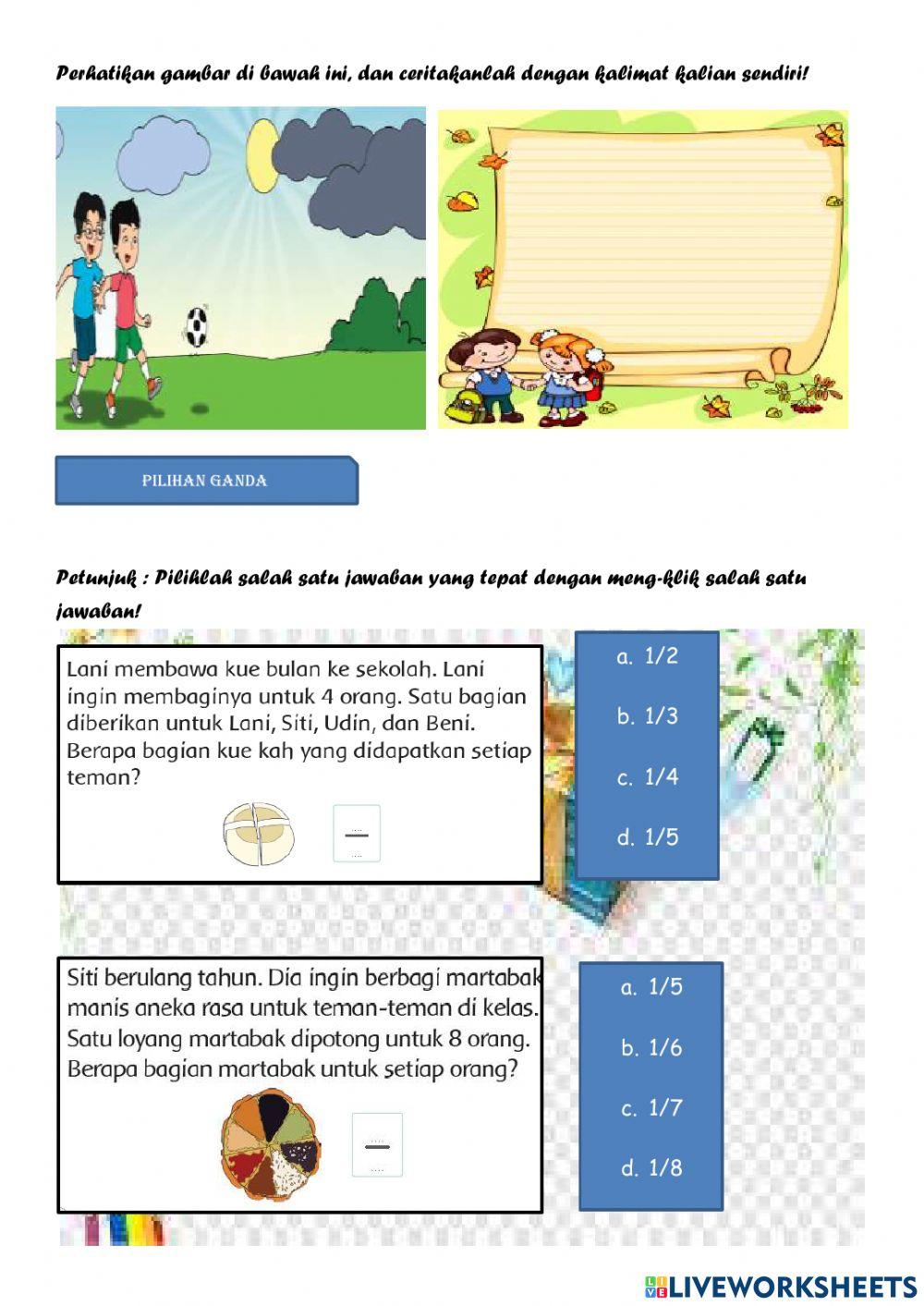 E-LKPD Tema 5 Subtema 1 Pembelajaran 1 FINISH