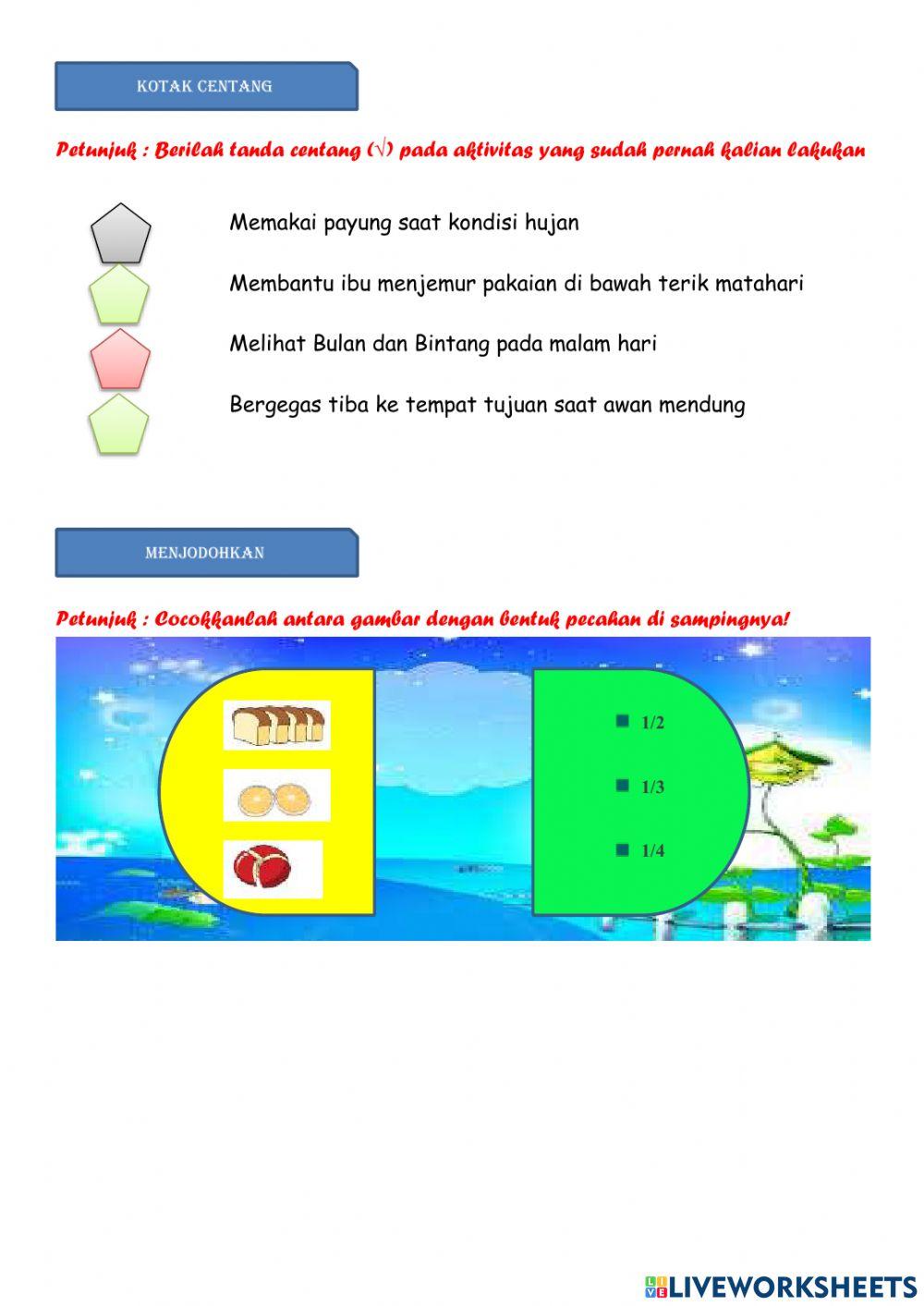 E-LKPD Tema 5 Subtema 1 Pembelajaran 1 FINISH