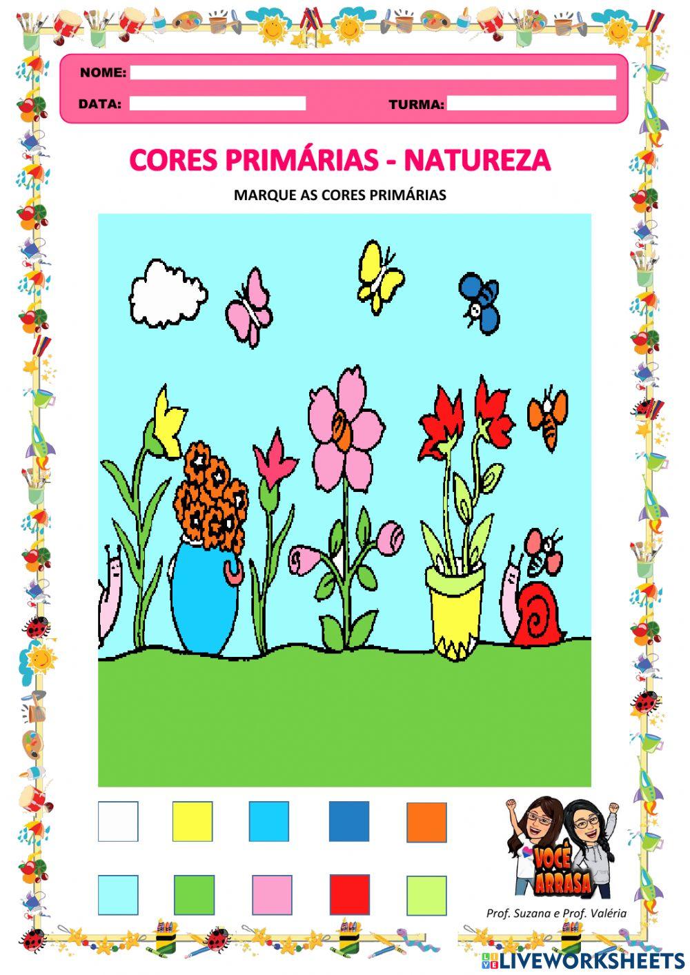 Cores Primárias - Natureza