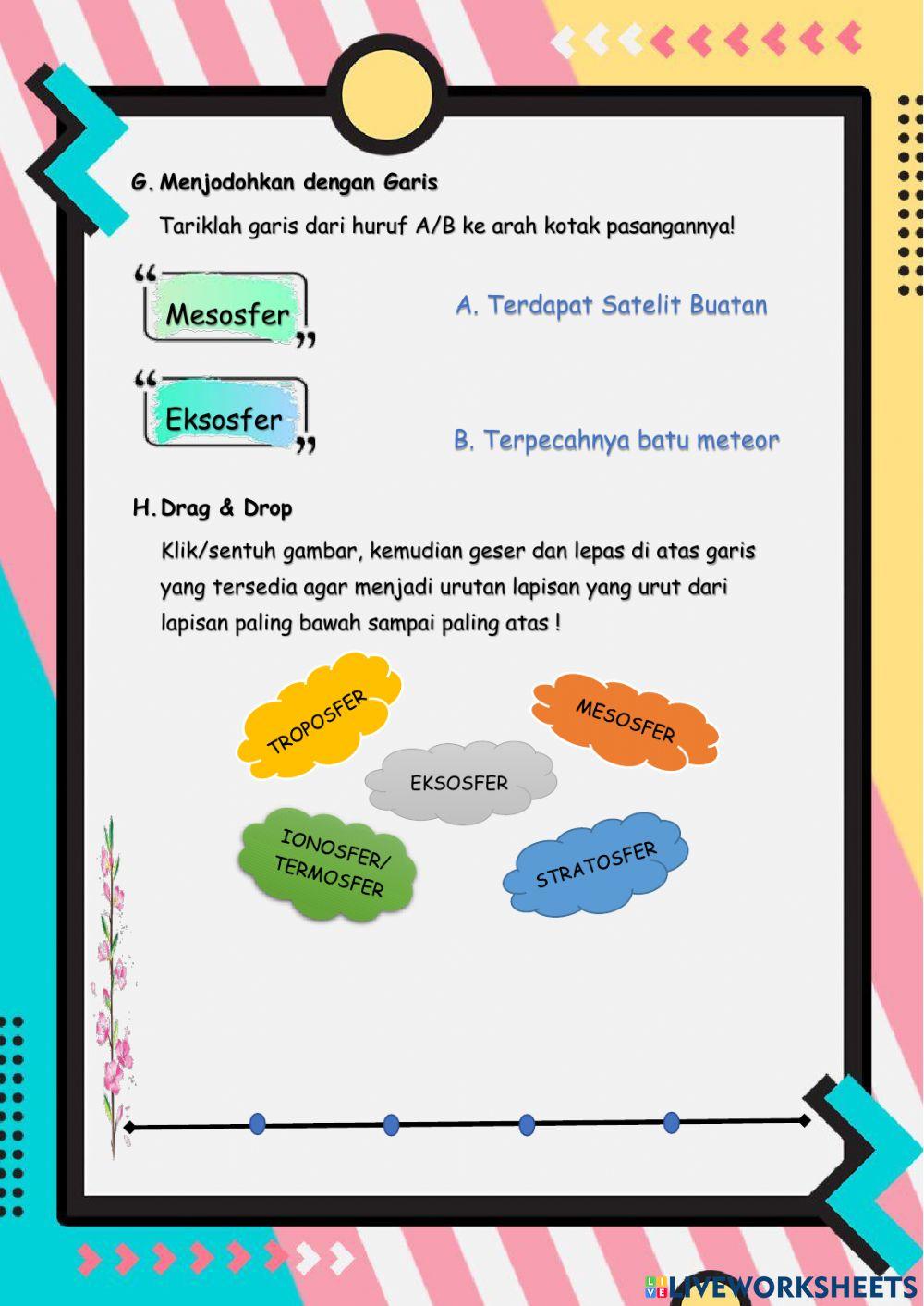 Latihan lapisan atmosfer