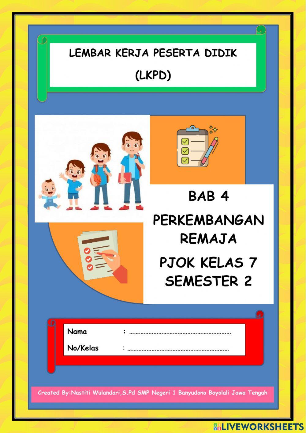 Lkpd perkembangan remaja