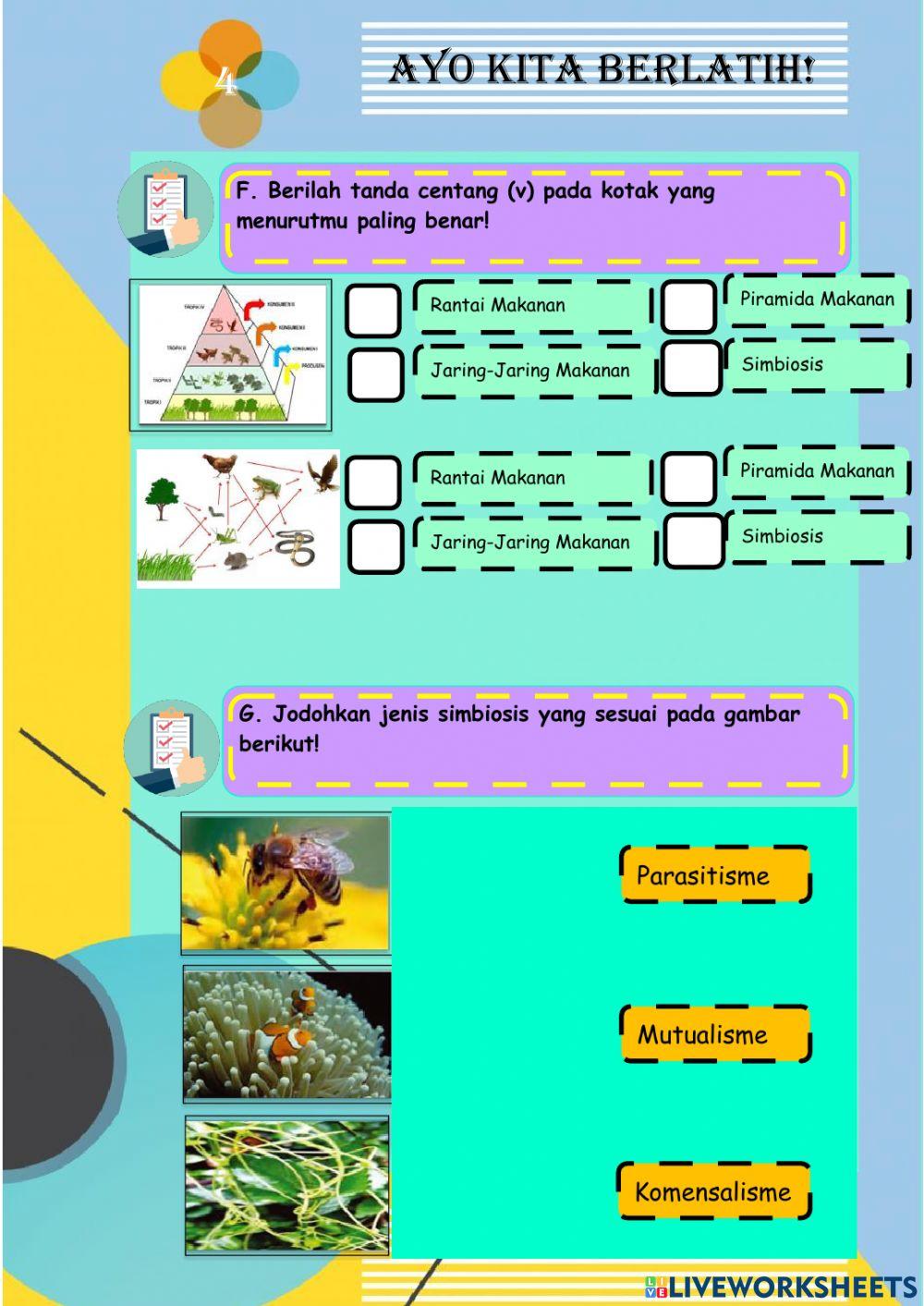 Interaksi Makhluk Hidup Dengan Lingkungan (IPA Kelas VII Semester Genap)