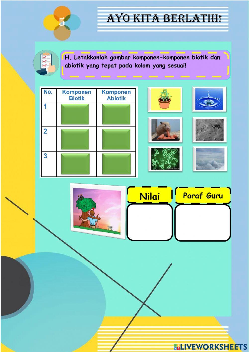 Interaksi Makhluk Hidup Dengan Lingkungan (IPA Kelas VII Semester Genap)