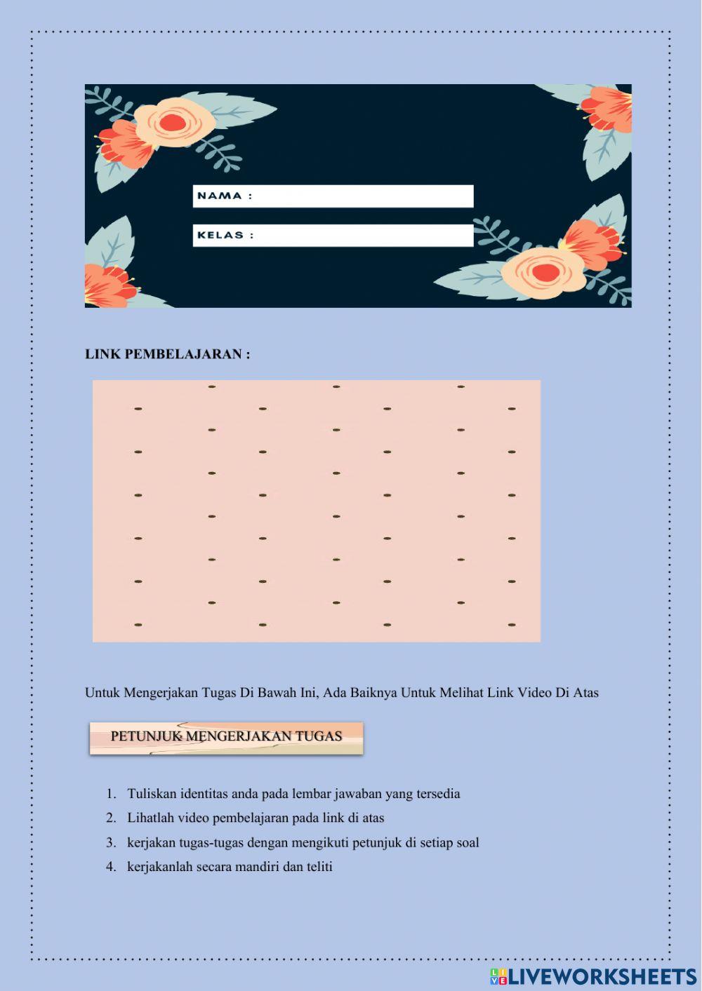 Lkpd pecahan senilai