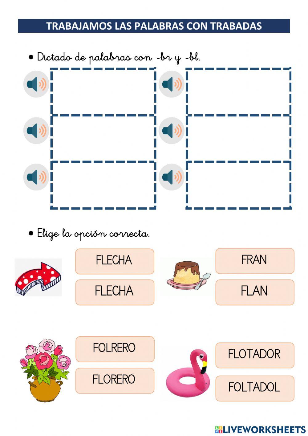 Lectoescritua de trabadas