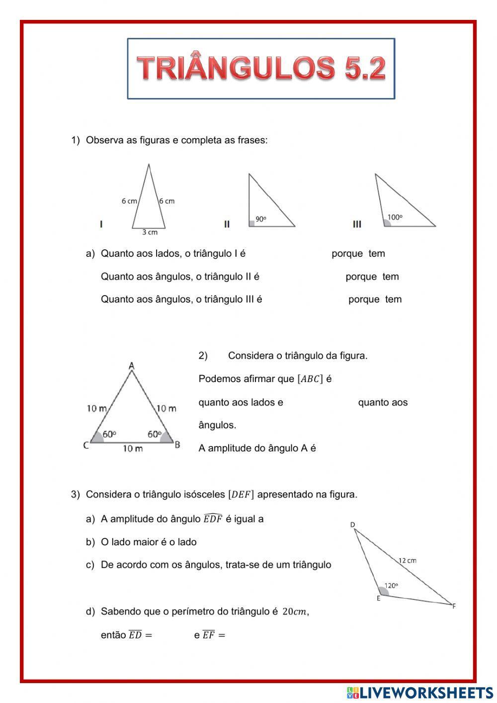 Triângulos 5.2
