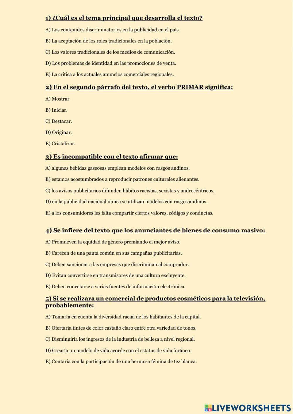 ESTEREOTIPOS EN LA PUBLICIDAD