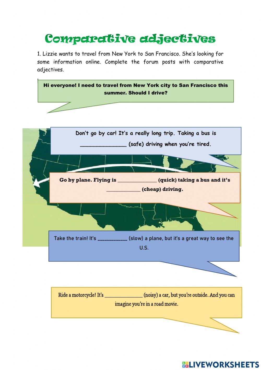 Comparison (short adjectives)