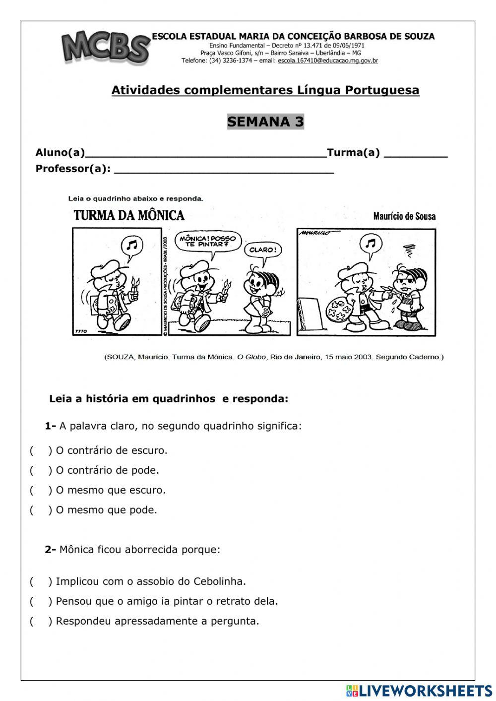 Localizar informações explícitas e implícitas