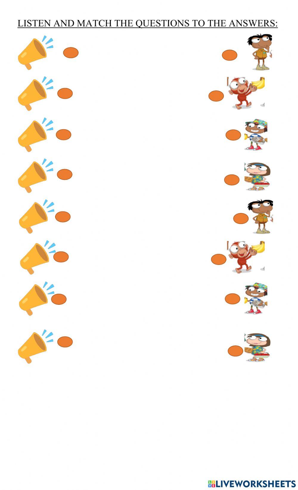 Names and personal questions