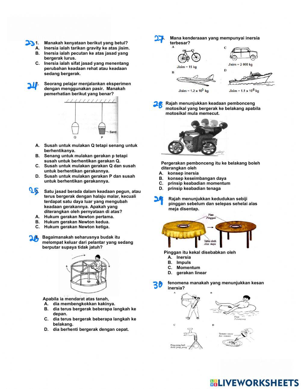 Bab 2 daya dan gerakan KSSM