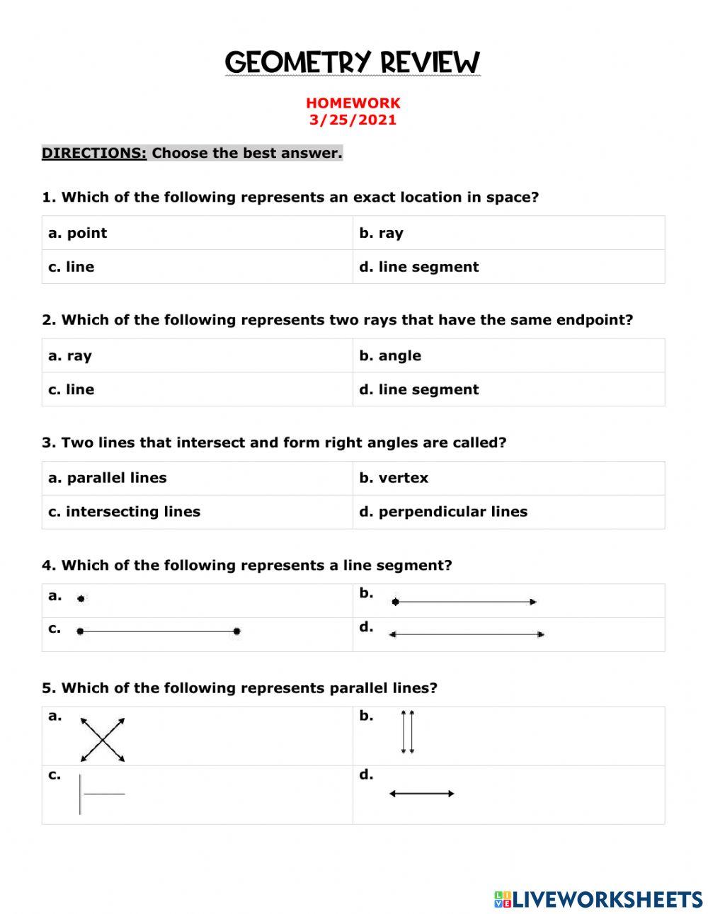 Geometry Figures -3