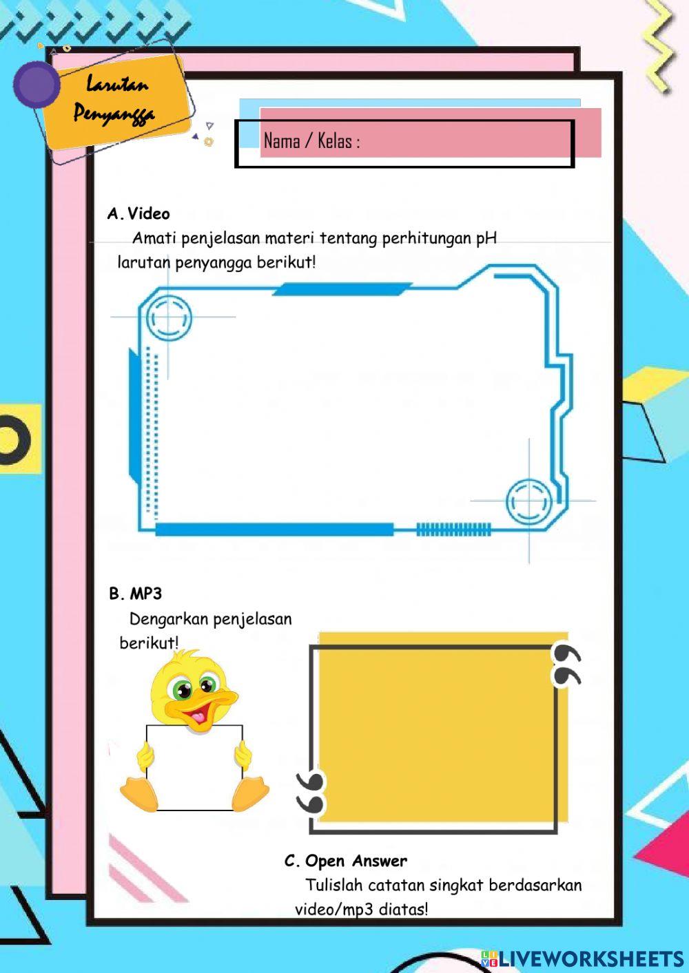 LKPD Larutan Penyangga