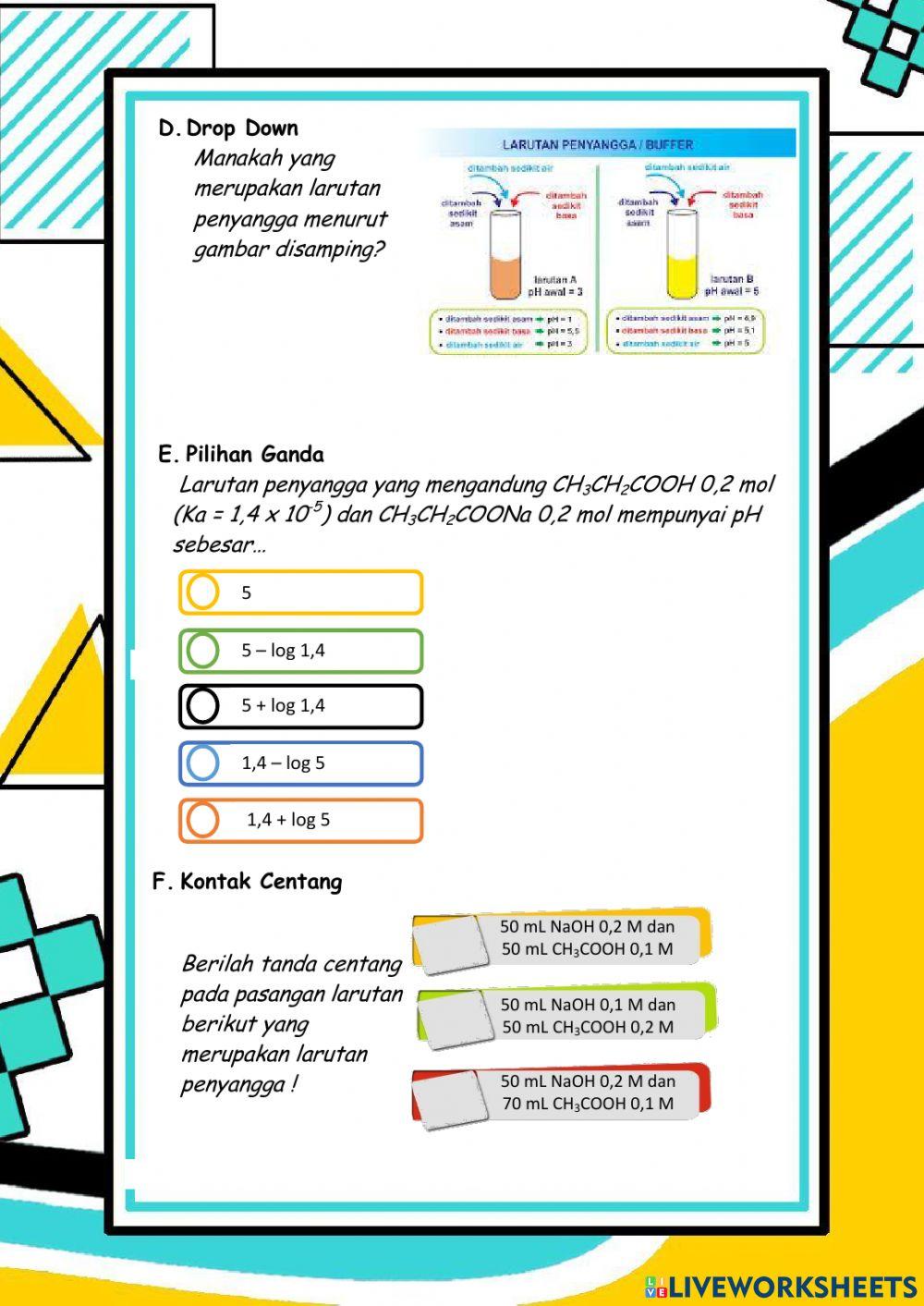 LKPD Larutan Penyangga
