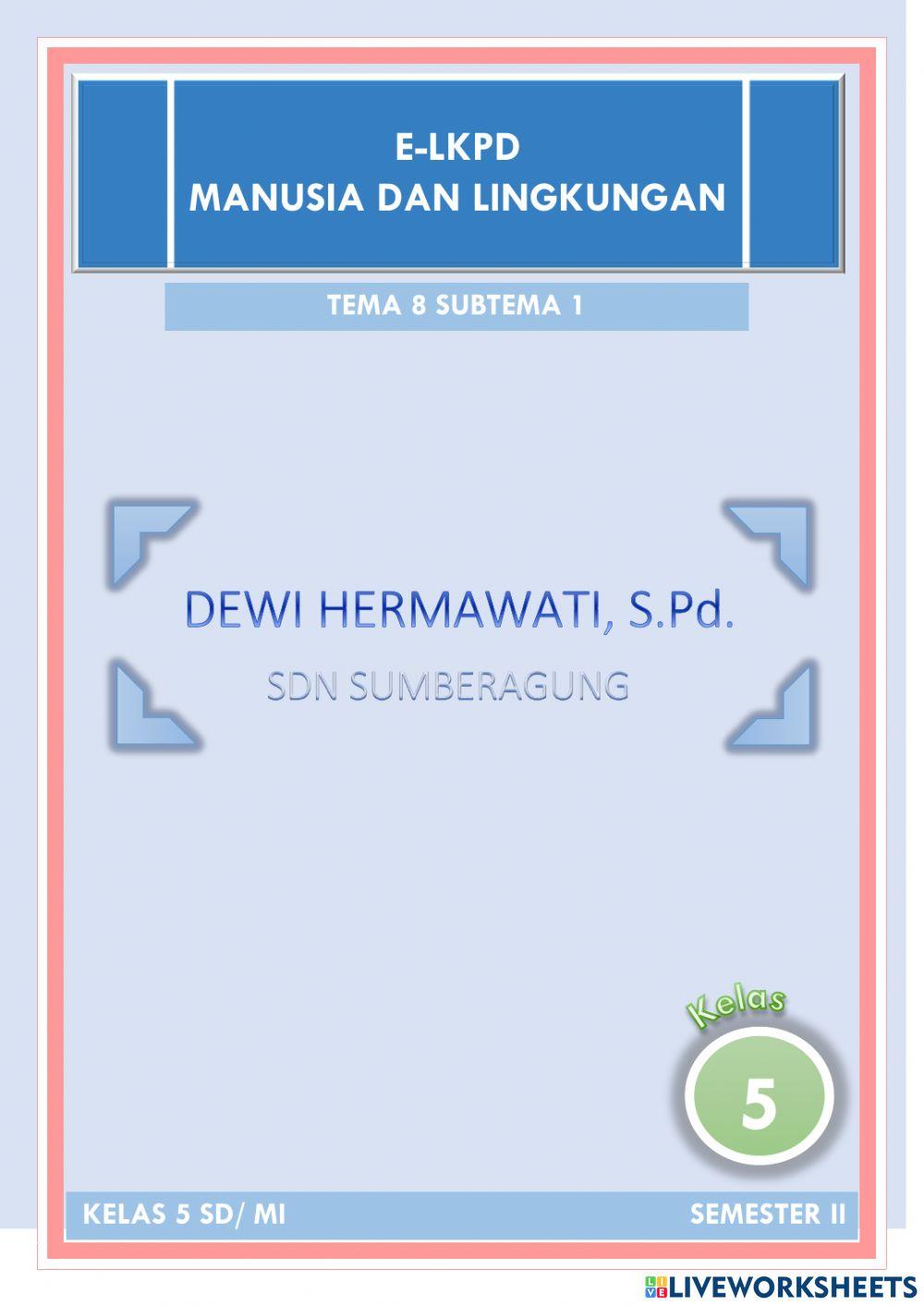 Manusia dan Lingkungan