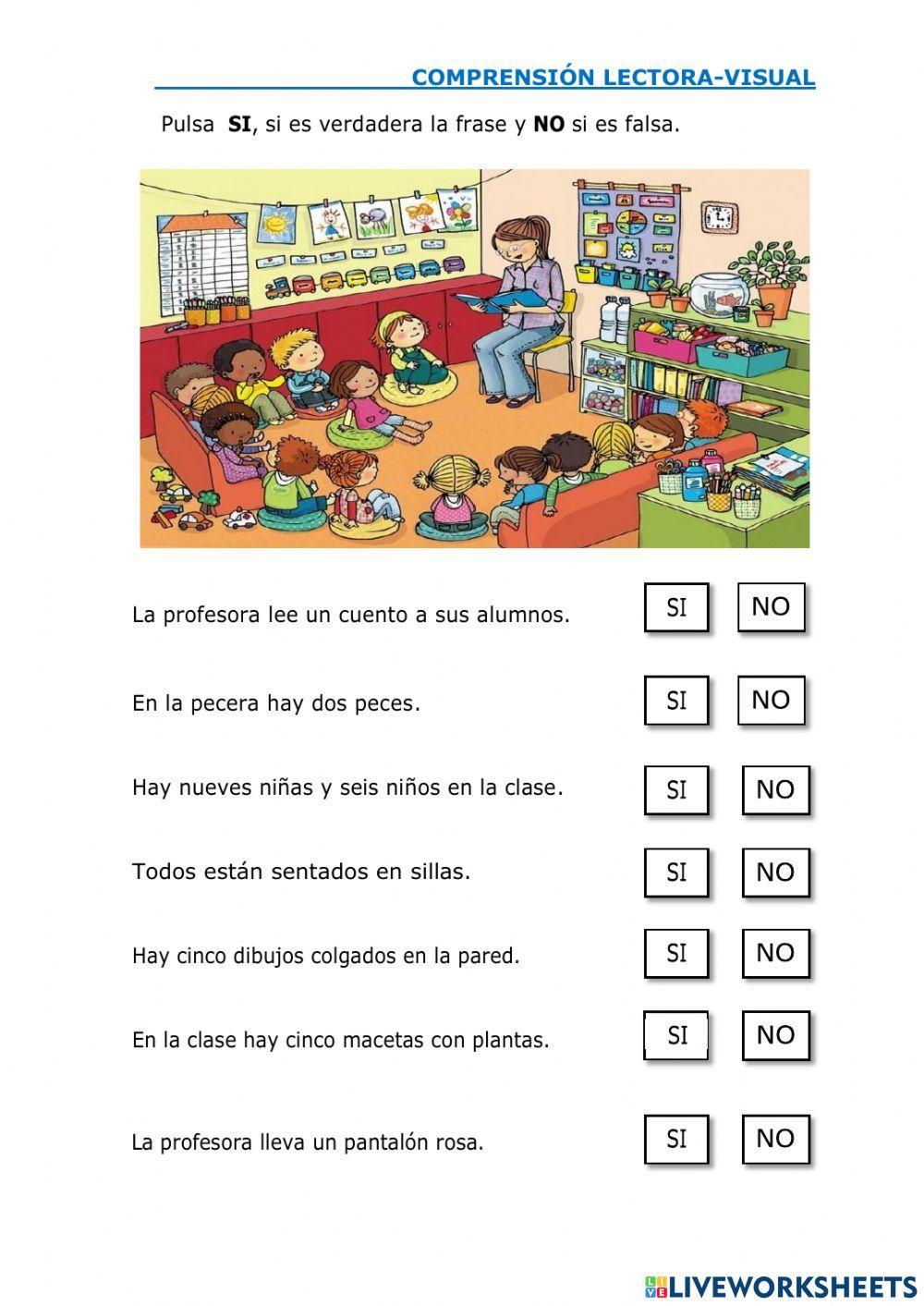 Comprensión lectora-visual