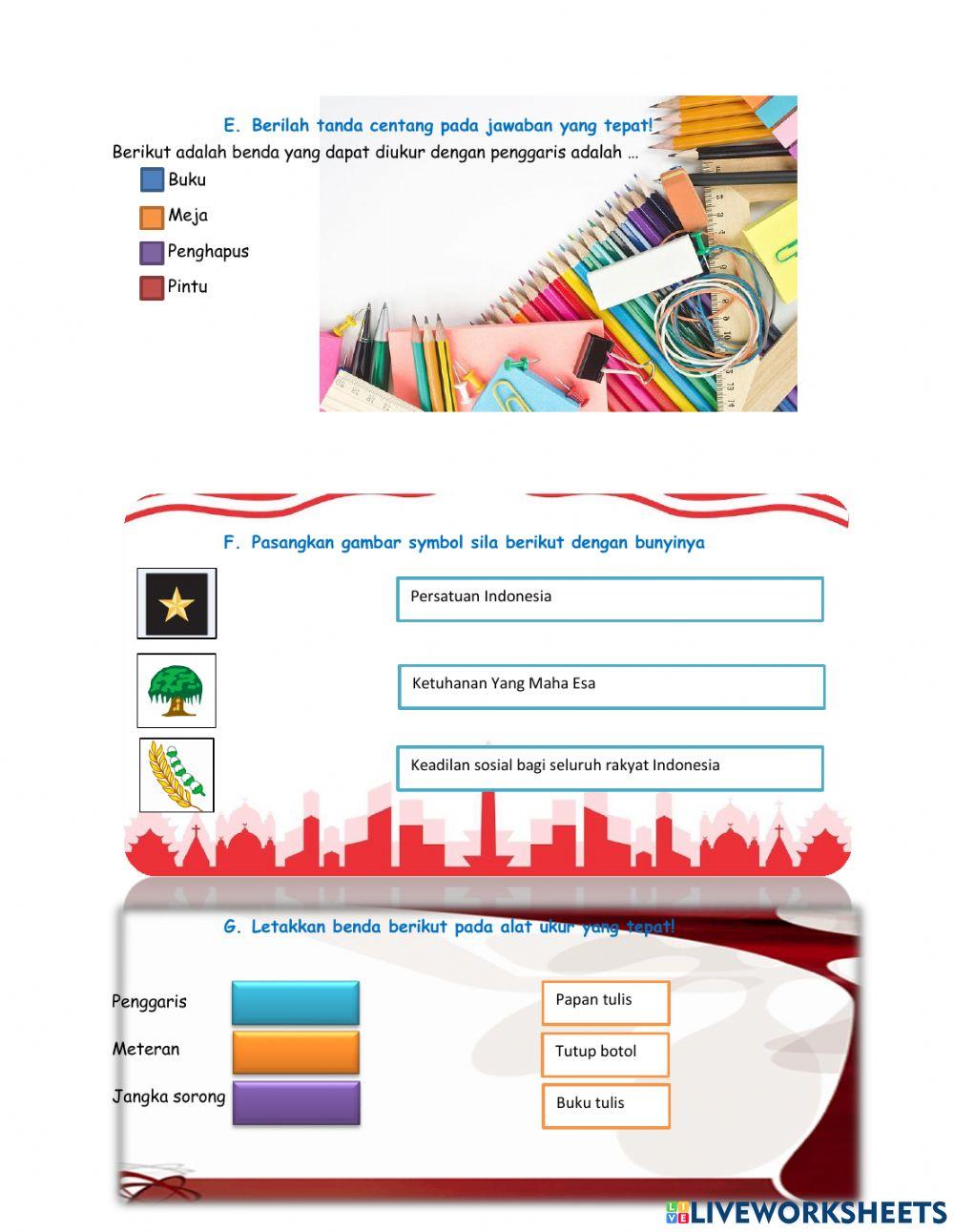 LKPD Kelas 2Tema 5 Subtema 1 Pembelajaran 1
