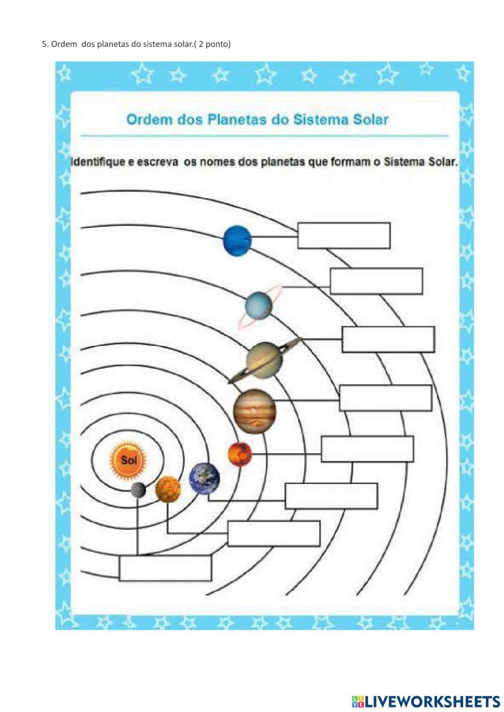Teste de ciência I unidade