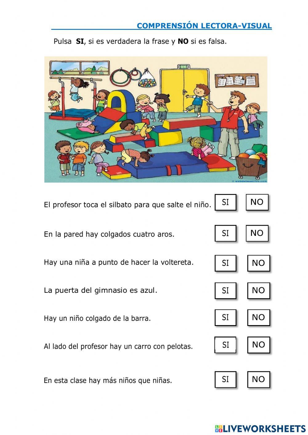 Comprensión lectora-visual