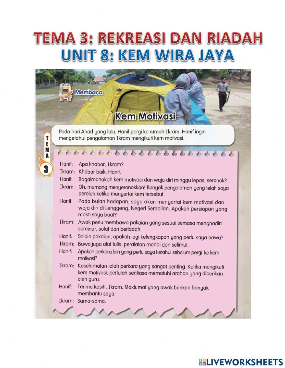 Unit 8 kem wira jaya