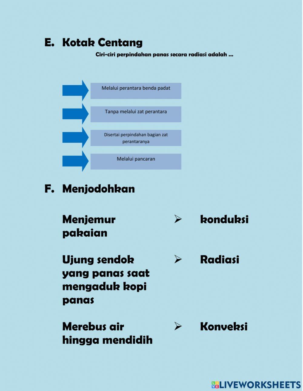 LKPD Materi Perpindahan Kalor
