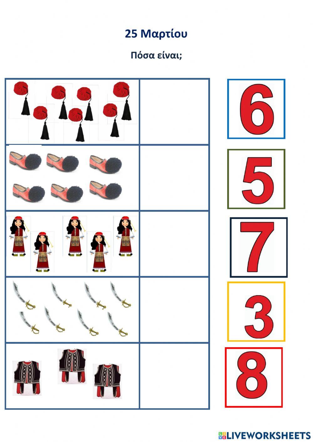 25 Μαρτίου- Πόσα είναι-