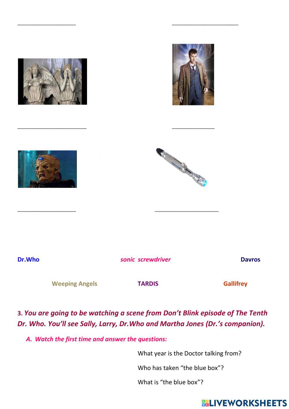 Dr.Who Introduction Dr.Who Introduction