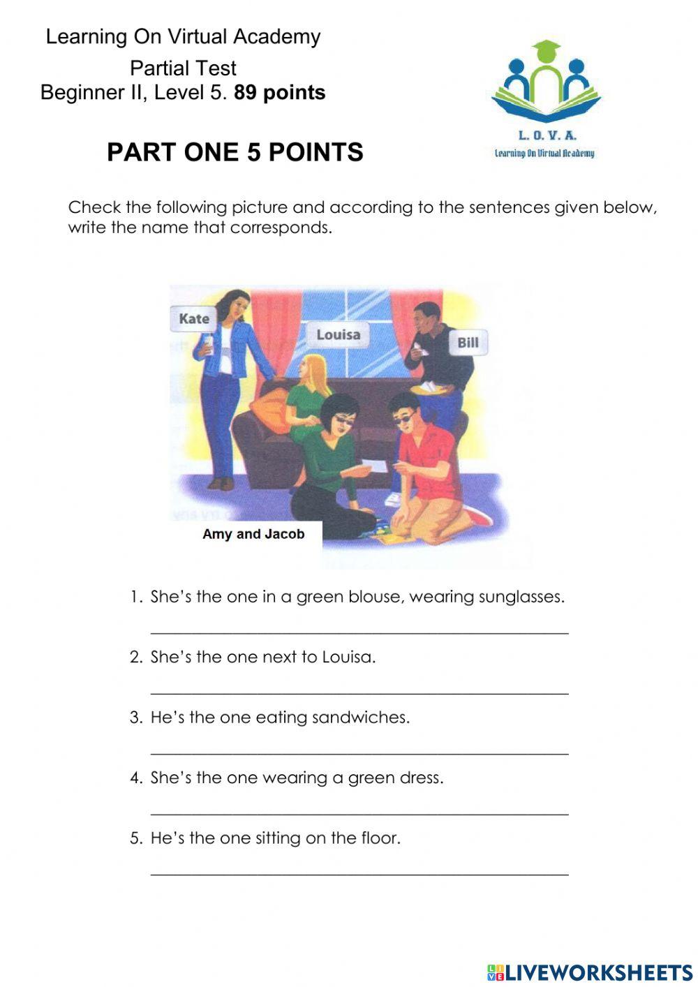 Units 9 and 10 beginner ii