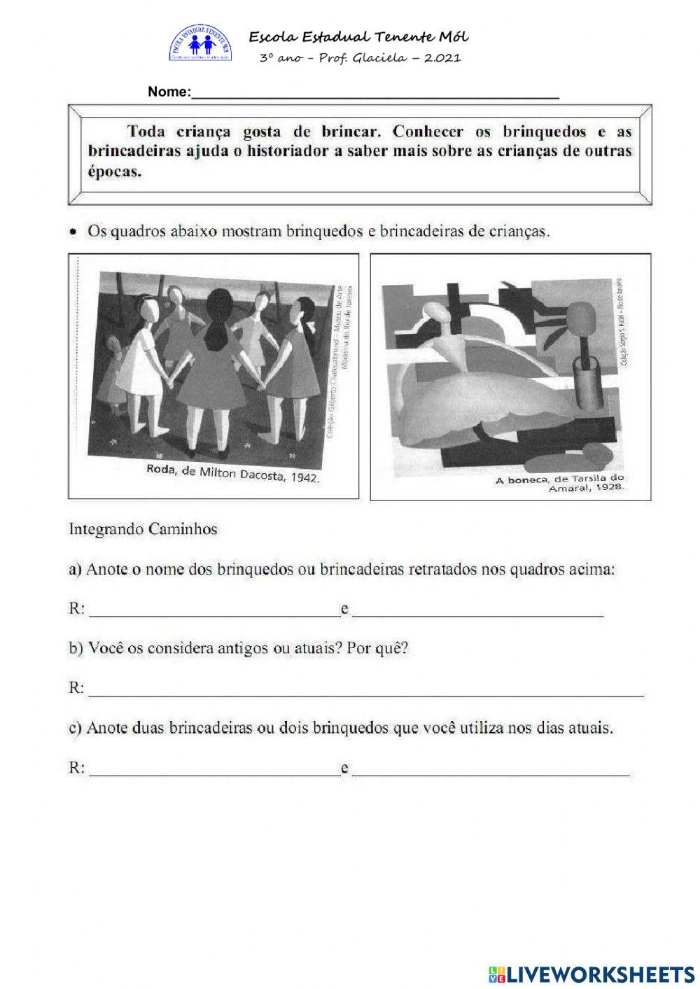 BRINQUEDOS E BRINCADEIRAS