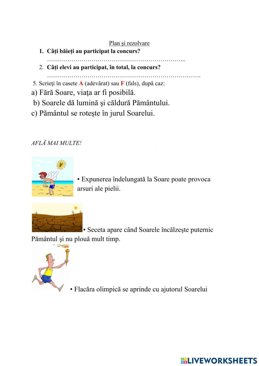 Adunarea numerelor naturale în  concentrul 0–100, cu trecere peste ordin