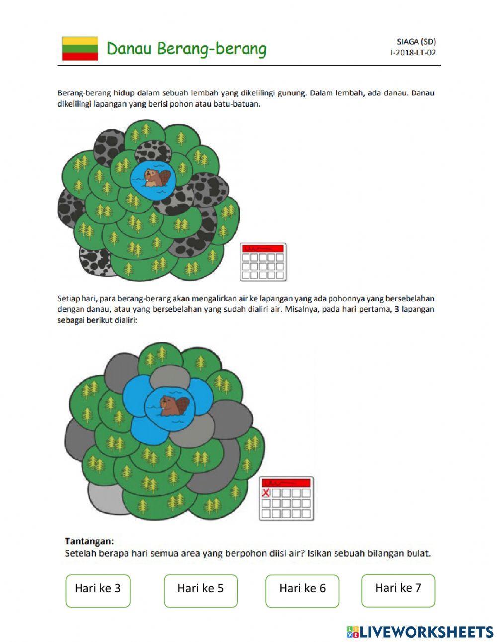 Soal Berpikir Komputasi - Logika - Menemukan Pola