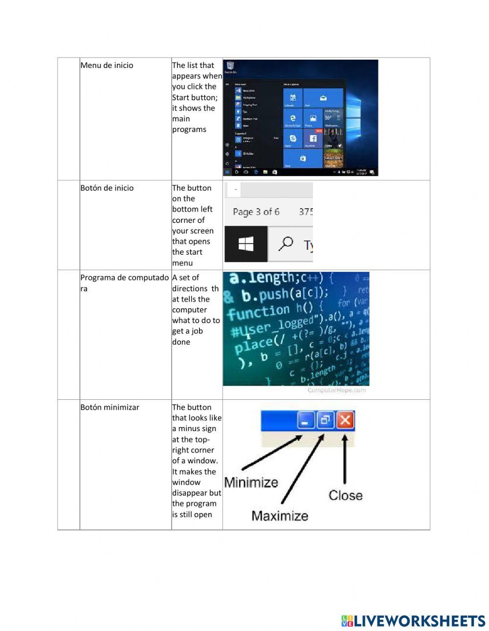 Microsoft word and Windows