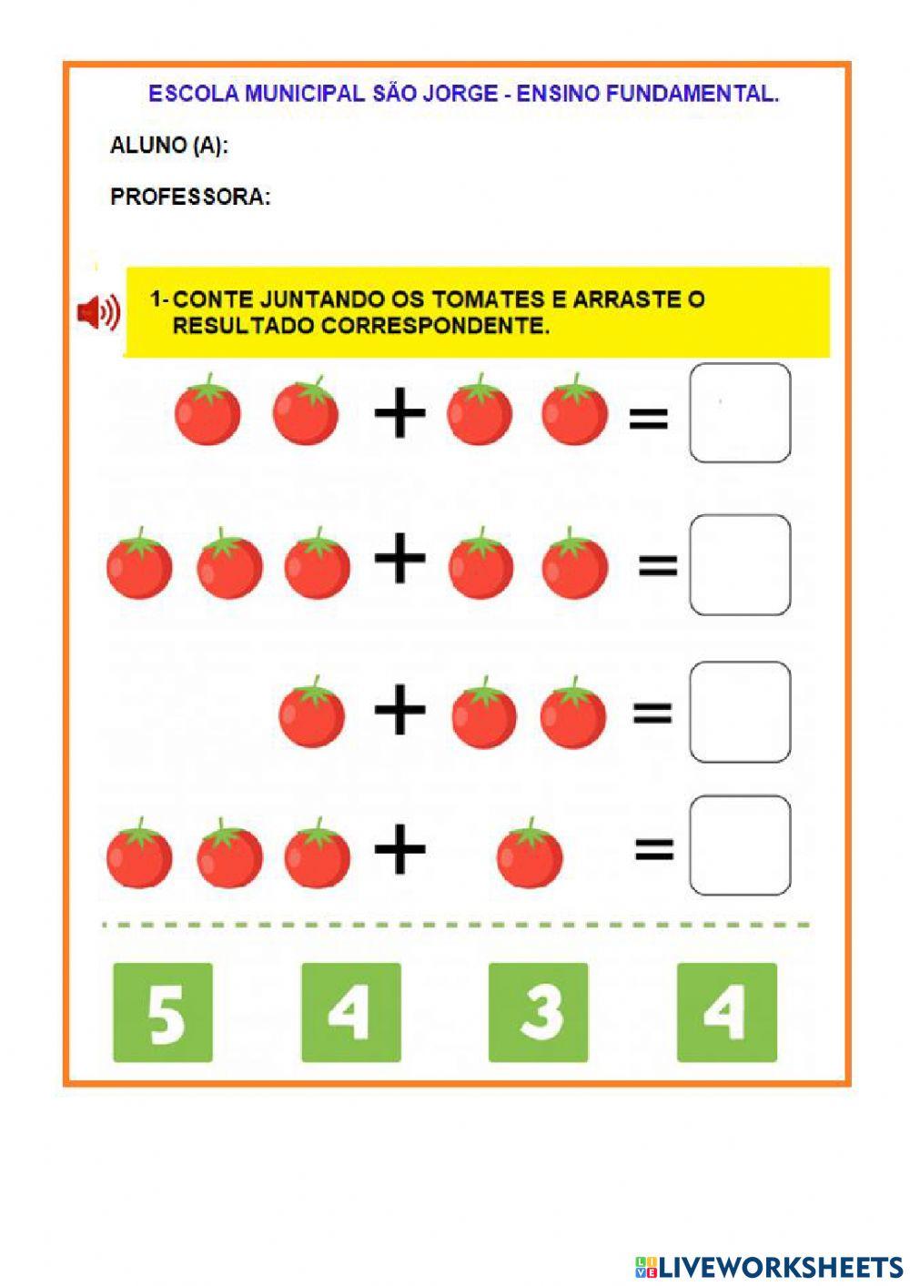Trabalhando com adição
